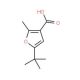 5-tert-Butyl-2-methyl-3-furoic acid 的分子结构, CAS编号: 38422-62-7 5-tert-Butyl-2-methyl-3-furoic acid (CAS 38422-62-7) - chemical structure image