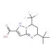 5-tert-Butyl-7-trifluoromethyl-4,5,6,7-tetrahydro-pyrazolo[1,5-a]pyrimidine-2-carboxylic acid (CAS 436088-41-4) - chemical st