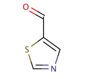 5-Thiazolecarboxaldehyde (CAS 1003-32-3) - chemical structure image