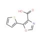 5-(Thien-2-yl)-1,3-oxazole-4-carboxylic acid - chemical structure image