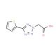 (5-thien-2-yl-2H-tetrazol-2-yl)acetic acid (CAS 36855-10-4) - chemical structure image