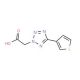 (5-thien-3-yl-2H-tetrazol-2-yl)acetic acid - chemical structure image