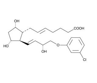 (&plus;)-5-trans Cloprostenol (CAS 57968-81-7) - chemical structure image