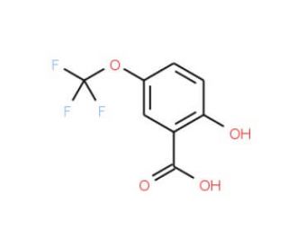 5-(Trifluoromethoxy)salicylic acid (CAS 129644-57-1) - chemical structure image