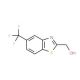 [5-(trifluoromethyl)-1,3-benzothiazol-2-yl]methanol - chemical structure image