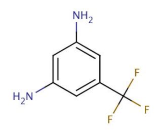 5-(Trifluoromethyl)-1,3-phenylenediamine (CAS 368-53-6) - chemical structure image