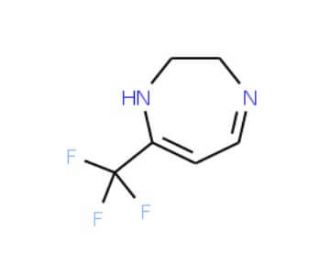 5-(Trifluoromethyl)-2,3-dihydro-1H-1,4-diazepine (CAS 177545-13-0) - chemical structure image