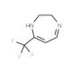 5-(Trifluoromethyl)-2,3-dihydro-1H-1,4-diazepine (CAS 177545-13-0) - chemical structure image
