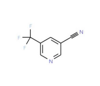 5-(Trifluoromethyl)pyridine-3-carbonitrile (CAS 951624-83-2) - chemical structure image