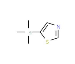 5-Trimethylsilanylthiazole (CAS 79265-36-4) - chemical structure image