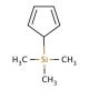 5-(Trimethylsilyl)-1,3-cyclopentadiene (CAS 3559-74-8) - chemical structure image