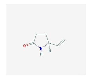 5-Vinylpyrrolidone (CAS 7529-16-0) - chemical structure image
