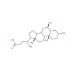 5β-Cholanic acid-3α, 6β-Diol (CAS 668-49-5) - chemical structure image