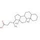 5β-Cholanic acid (CAS 546-18-9) - chemical structure image