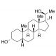 5β-Pregnane-3α,20α-diol (CAS 80-92-2) - chemical structure image