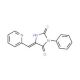(5E)-2-Mercapto-3-phenyl-5-(pyridin-2-ylmethylene)-3,5-dihydro-4H-imidazol-4-one - chemical structure image
