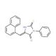 (5E)-2-Mercapto-5-(1-naphthylmethylene)-3-phenyl-3,5-dihydro-4H-imidazol-4-one - chemical structure image