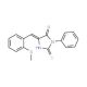 (5E)-2-Mercapto-5-(2-methoxybenzylidene)-3-phenyl-3,5-dihydro-4H-imidazol-4-one - chemical structure image