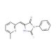(5E)-2-Mercapto-5-[(6-methylpyridin-2-yl)-methylene]-3-phenyl-3,5-dihydro-4H-imidazol-4-one - chemical structure image
