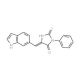 (5E)-5-(1H-Indol-6-ylmethylene)-2-mercapto-3-phenyl-3,5-dihydro-4H-imidazol-4-one - chemical structure image