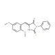 (5E)-5-(2,5-Dimethoxybenzylidene)-2-mercapto-3-phenyl-3,5-dihydro-4H-imidazol-4-one - chemical structure image