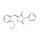 (5E)-5-(2-Ethoxybenzylidene)-2-mercapto-3-phenyl-3,5-dihydro-4H-imidazol-4-one - chemical structure image