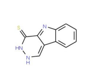 5H-pyridazino[4,5-b]indole-4-thiol - chemical structure image
