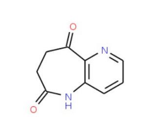5H-Pyrido[3,2-b]azepine-6,9-(7H,8H)-dione (CAS 676596-63-7&#0;) - chemical structure image