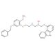 5′-Benzyloxy Carvedilol (CAS 887353-00-6) - chemical structure image