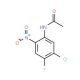 5′-Chloro-4′-fluoro-2′-nitroacetanilide (CAS 81962-58-5) - chemical structure image