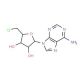 5′-Chloro-5′-deoxyadenosine (CAS 892-48-8) - chemical structure image