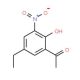 5′-Ethyl-2′-hydroxy-3′-nitroacetophenone (CAS 71002-71-6) - chemical structure image