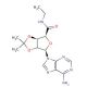 5′-Ethylcarboxamido-2′,3′-isopropylidene Adenosine (CAS 39491-53-7) - chemical structure image
