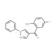 5′-Fluoro-2′-hydroxyphenyl 1-phenyl-1H-pyrazol-4-yl ketone (CAS 288401-60-5) - chemical structure image