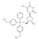 5′-O-(4,4′-Dimethoxytrityl)thymidine (CAS 40615-39-2) - chemical structure image