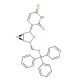 5′-O-Trityluridine-2′,3′-lyxo-epoxide (CAS 96253-10-0) - chemical structure image