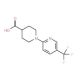 5′-Trifluoromethyl-3,4,5,6-tetrahydro-2H-[1,2′]bipyridinyl-4-carboxylic acid (CAS 406476-31-1) - chemical structure image