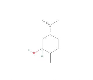 (5R)-2-Methylene-5-(1-methylethenyl)cyclohexanol (Mixture of Diastereomers) (CAS 216655-61-7) - chemical structure image