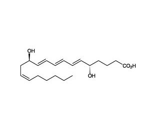 5(S),12(R)-DiHETE(6-trans-LTB4) (CAS 71652-82-9) - chemical structure image
