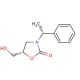 (5S)-5-(Hydroxymethyl)-3-[(1R)-1-phenylethyl]-2-oxazolidinone (CAS 480424-72-4) - chemical structure image