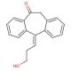 (5Z)-5,11-Dihydro-5-(3-hydroxypropylidene)-10H-dibenzo[a,d]cyclohepten-10-one - chemical structure image