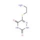 6-[(2-aminoethyl)thio]-1,2,4-triazine-3,5(2H,4H)-dione - chemical structure image