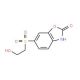 6-[(2-Hydroxyethyl)sulfonyl]benzoxazol-2-(3H)-one (CAS 5031-74-3) - chemical structure image