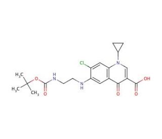 6-[(2-tBoc-aminoethyl)amino]-7-chloro-1-cyclopropyl-1,4-dihydro-4-oxo-quinoline-3-carboxylic Acid (CAS 528851-37-8) - chemica
