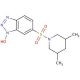 6-[(3,5-dimethylpiperidin-1-yl)sulfonyl]-1H-1,2,3-benzotriazol-1-ol - chemical structure image