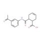 6-{[(3-Acetylphenyl)amino]carbonyl}cyclohex-3-ene-1-carboxylic acid - chemical structure image