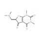6-[(E)-(Dimethylamino)methylidene]-1,3-dimethyl-furo[2,3-d]pyrimidine-2,4,5(1H,3H,6H)-trione - chemical structure image
