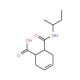 6-[(sec-butylamino)carbonyl]cyclohex-3-ene-1-carboxylic acid - chemical structure image