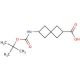 6-[(tert-butoxycarbonyl)amino]spiro[3.3]heptane-2-carboxylic acid (CAS 1087798-38-6) - chemical structure image