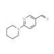 6-(1-Piperidinyl)pyridine-3-carboxaldehyde (CAS 241816-11-5) - chemical structure image